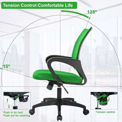 ALINUNU Navy Green Mesh Computer Chair - идеальный выбор для исполнительных и внутренних офисов