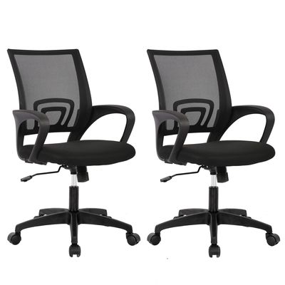 Механизм бабочки ALINUNU Mesh Computer Chair с поясничной опорой и металлическим типом