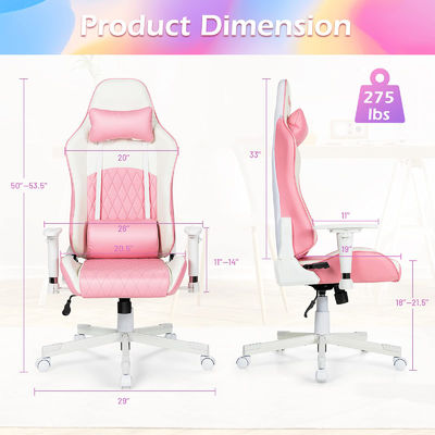 Настраиваемый цвет ALINUNU Secret LabЭргономический гоночный игровой стул 29&quot;D x 29&quot;W x 49.5&quot;H