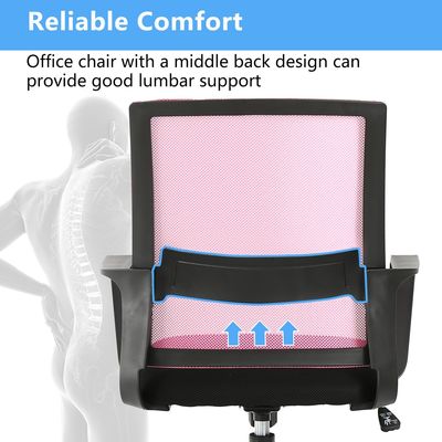 Эргономический Office Chair 360 вращающийся высотой регулируемый кресло для дома