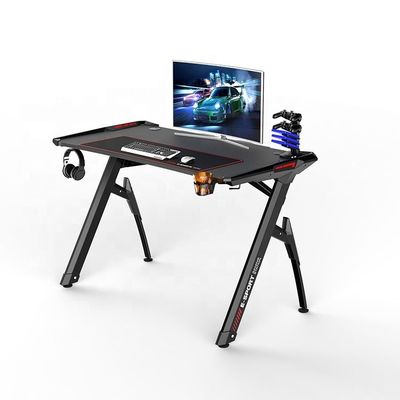 Компьютерный настольный стол для компьютерных игр для игр в Интернете с поверхностным материалом PU