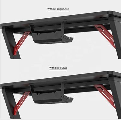 Компьютерный стол для коммерческой мебели с системой освещения RGB и регулируемым дизайном