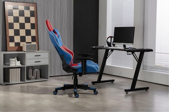 Оставайтесь в комфорте во время длительных игровых сессий с высокой спиной игрового стула и подставки для ног