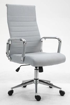 Modern Style Brown Leather Mesh Office Chair с поясничной опорой и упаковкой почты