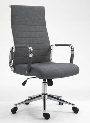 Modern Style Brown Leather Mesh Office Chair с поясничной опорой и упаковкой почты