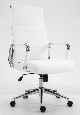 Modern Style Brown Leather Mesh Office Chair с поясничной опорой и упаковкой почты