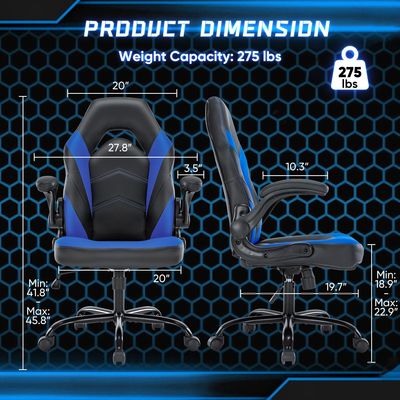OEM Эргономический вращающийся игровой стул для больших и высоких регулируемый высотой видеоигровой стул