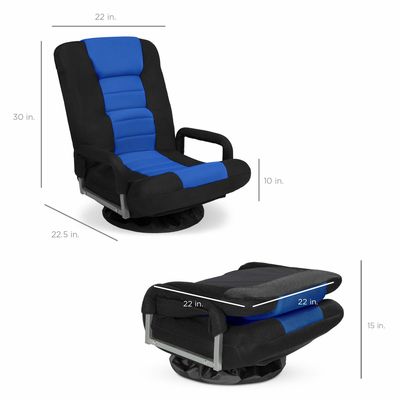 Почтовая упаковка ALINUNU Крутящийся игровой стул 360 градусов Многоцелевой стул для телевизора