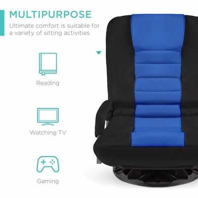 Почтовая упаковка ALINUNU Крутящийся игровой стул 360 градусов Многоцелевой стул для телевизора