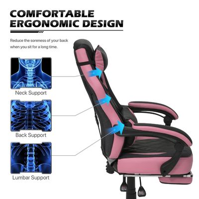 Кожевенный игровой стул в стиле ALINUNU Racing Style PU с индивидуальным цветом и эргономичным дизайном