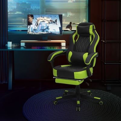 ALINUNU Racing Style PU Gaming Chair Эргономический компьютерный стул с современным дизайном