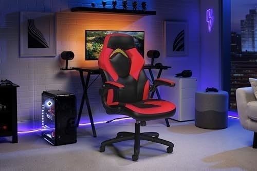 360 вращающийся игровой стул ALINUNU гоночный стиль высокая спина ПК компьютерный стол с подголовком
