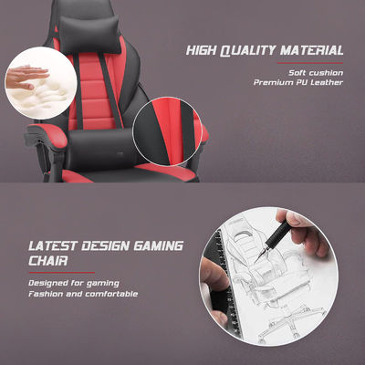 Customized Color Racing Style Gaming Chair with Footrest and Headrest 45 фунтов