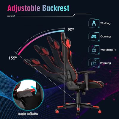Обновите свое игровое кресло на спиральное кресло ALINUNU с RGB светодиодами Эргономический дизайн