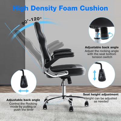 Сиденье для игр из синтетической кожи с поддержкой поясницы 29.9&quot;D x 29.9&quot;W x 49.6&quot;H