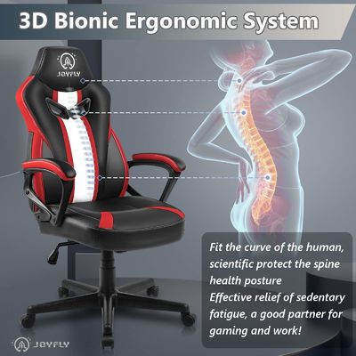 21&quot;D x 25&quot;W x 43&quot;H в поясничной поддержке гоночный игровой стул для взрослых