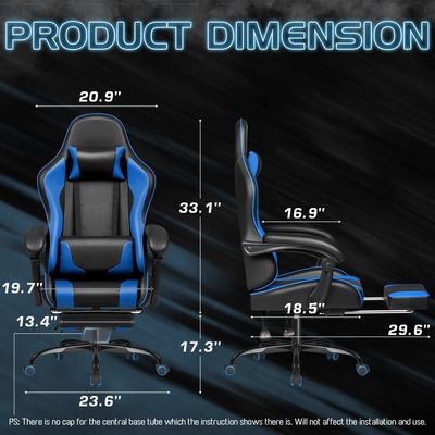 Video Racing Gaming Chair ALINUNU Крутящийся кресло и подголовье Эргономическое компьютерное кресло