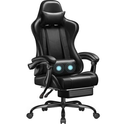 Внутреннее управление ALINUNU Video Racing Gaming Chair с вращающимся сиденьем и подголовком