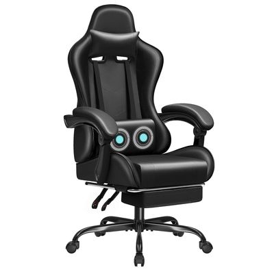 Массаж поясничная поддержка игровой стул с 360 вращающимся сиденьем 18.5 &quot;D x 23.61&quot; W x 50.4&quot; H
