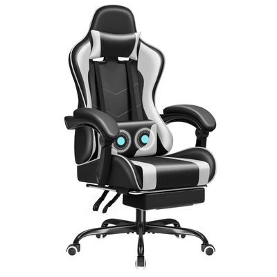 Массаж поясничная поддержка вращающийся игровой стул с 360 вращениями