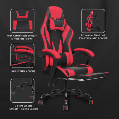 ALINUNU Direct High Back Gaming Chair с подложкой ног в индивидуальном цвете и алюминии