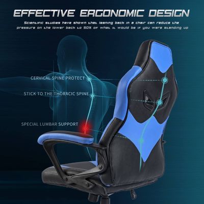 Состязательный игровой стул ALINUNU - идеальное сочетание комфорта и поддержки для взрослых