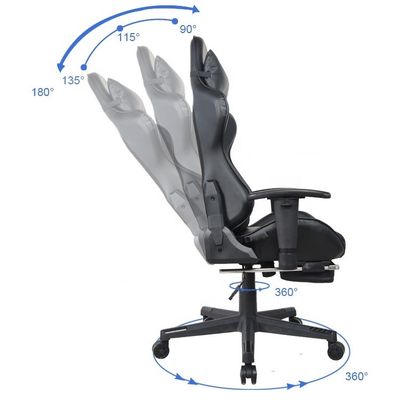 PC Gamer Racing Style Executive Chair Genuine LEATHER Удобный игровой офисный стул