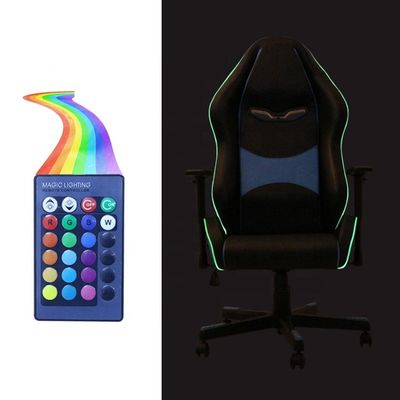 Улучшите свои игровые настройки стулом и подставкой для ног из синтетической кожи