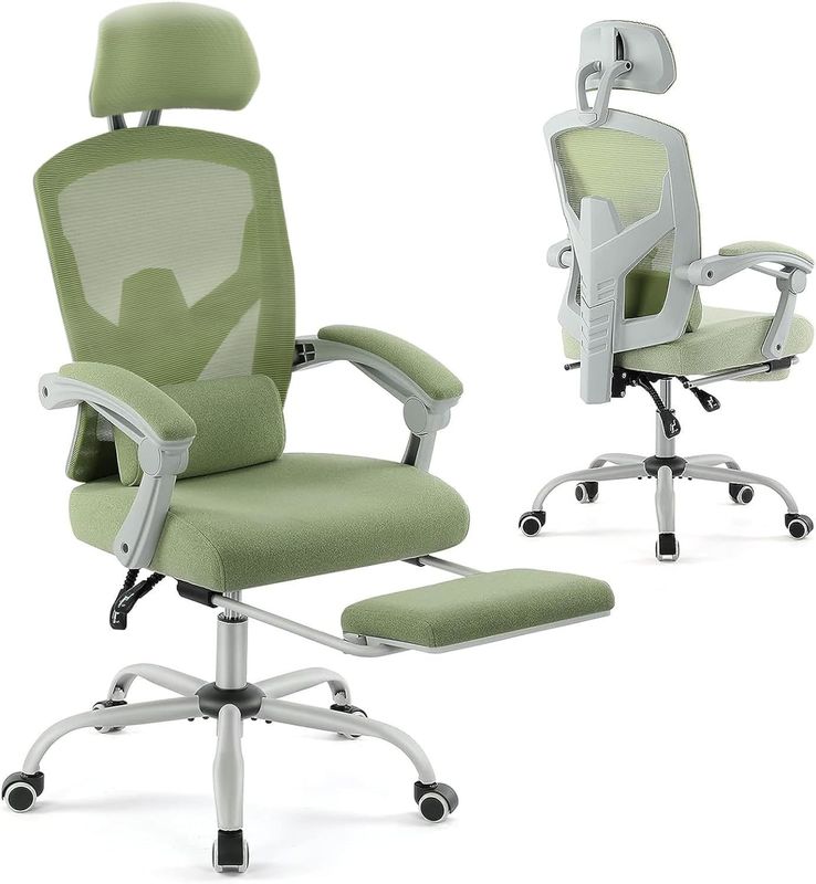 27.56&quot;D x 18.5&quot;W x 47.8&quot;H Back Mesh Rolling Swivel Chair для офисной эргономики