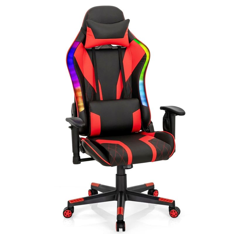 Обновите свое игровое кресло на спиральное кресло ALINUNU с RGB светодиодами Эргономический дизайн