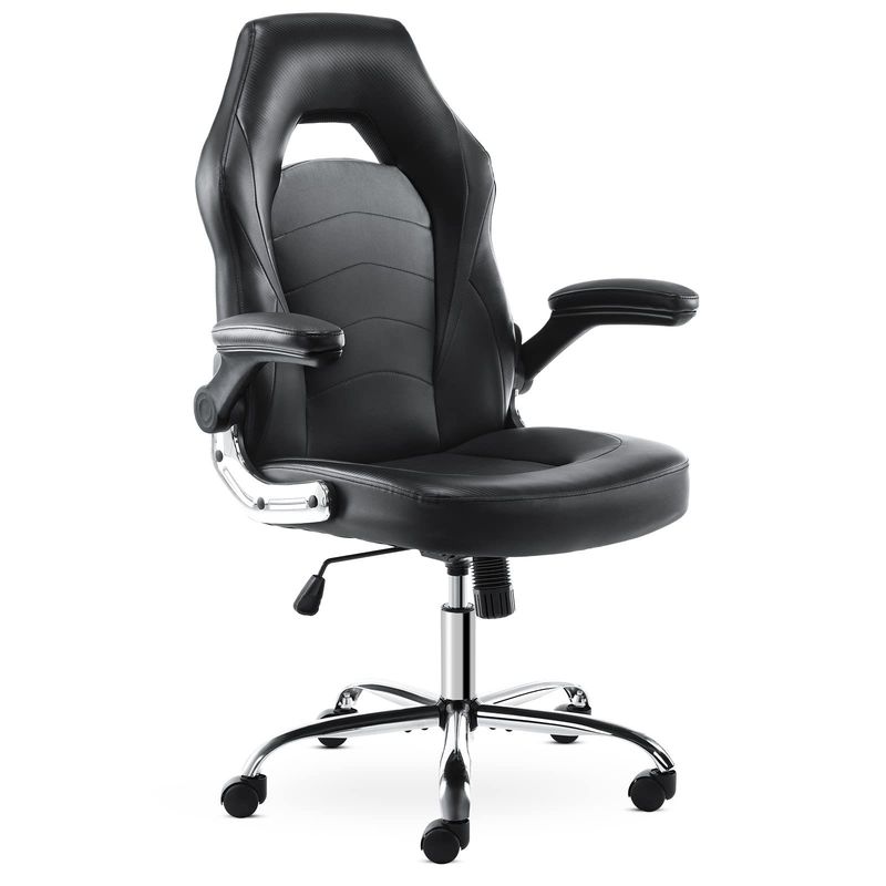 Сиденье для игр из синтетической кожи с поддержкой поясницы 29.9&quot;D x 29.9&quot;W x 49.6&quot;H